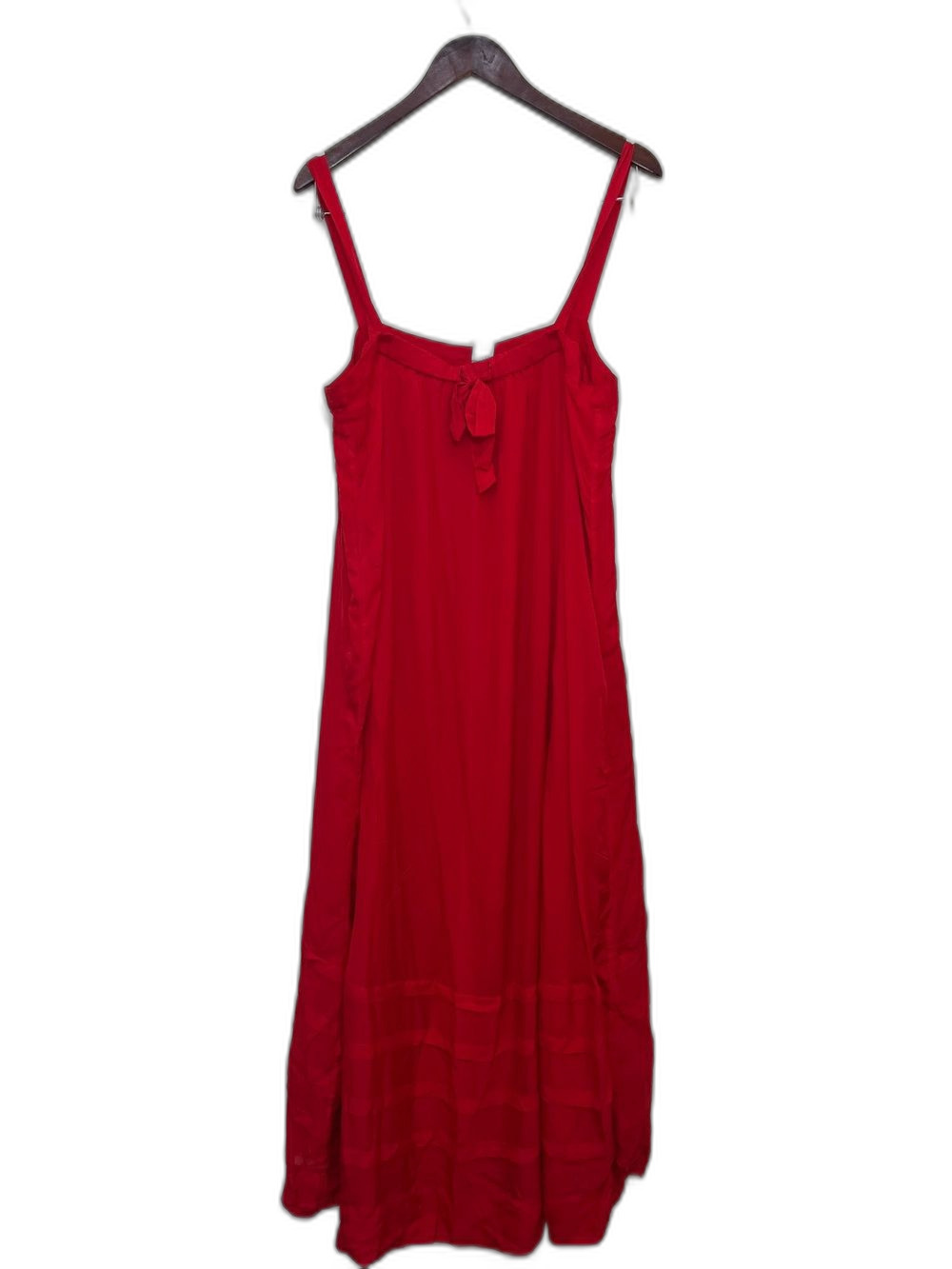 J.Crew Women's Sleeveless Pintuck Midi Dress Size Large - Picture 4 of 8